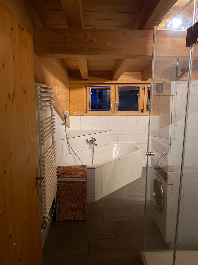 Appartement Attic In The Alps à Luzein Extérieur photo
