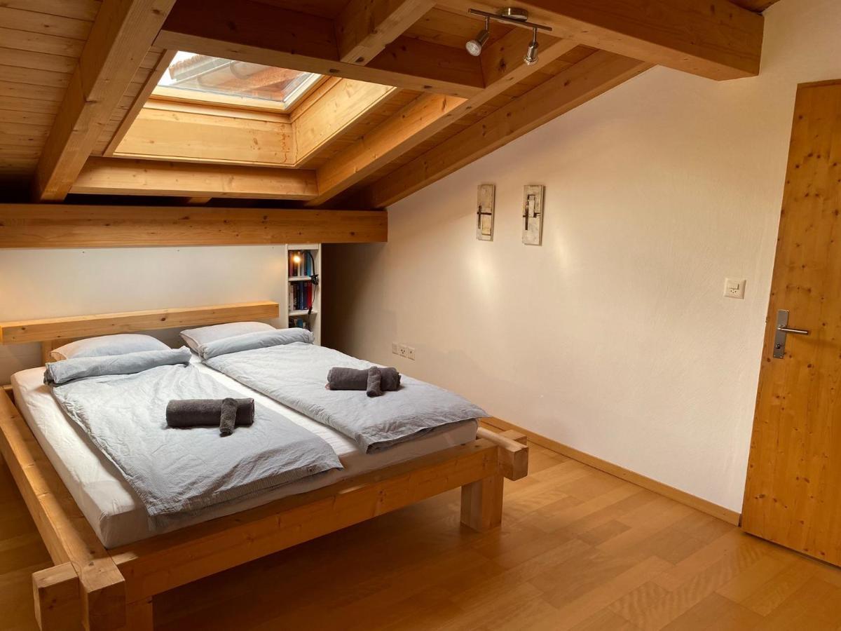 Appartement Attic In The Alps à Luzein Extérieur photo
