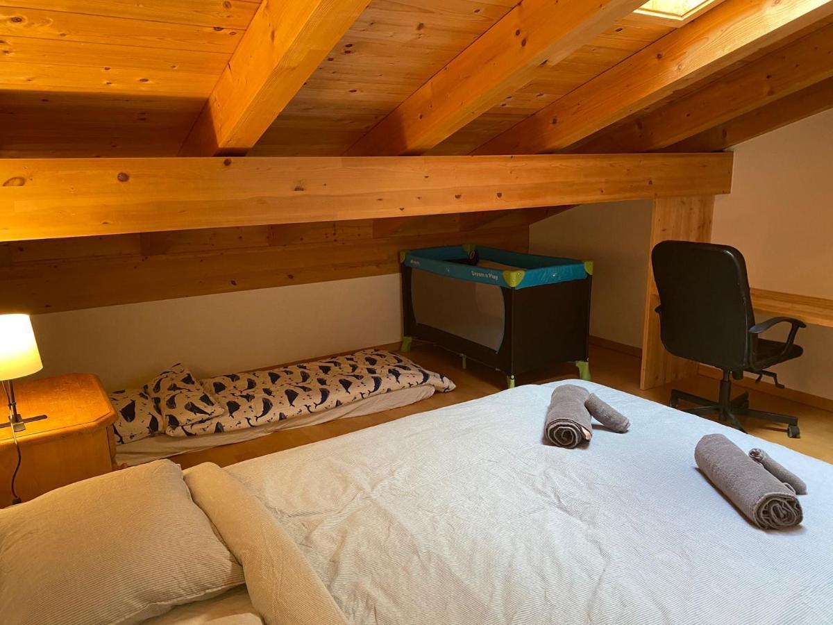 Appartement Attic In The Alps à Luzein Extérieur photo